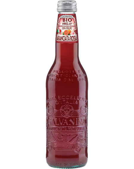 Süssgetränke BIO Galvanina Aranciata Rossa 12 x 35,5cl Glas