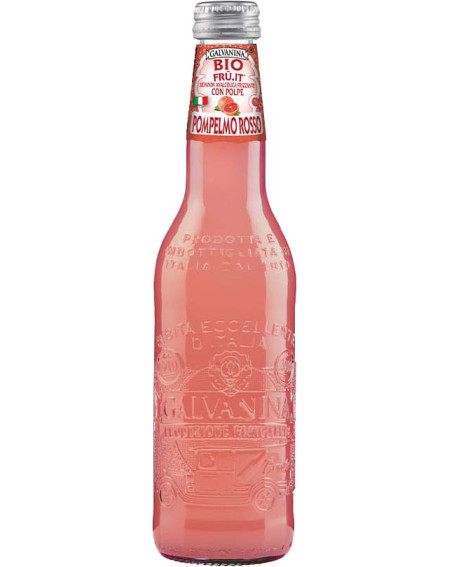 Süssgetränke BIO Galvanina Pompelmo Rosso 12 x 35,5cl Glas