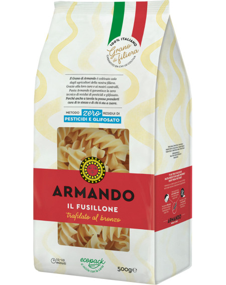 Pasta Armando Grano Armando Fusilloni 6 x 500g