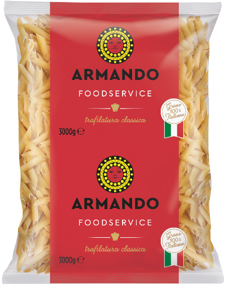 Pasta Armando Gastro Format Grano Armando Penne Rigate 4 x 3kg