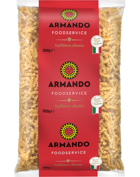 Pasta Armando Gastro Format Grano Armando Fusilli Food Service 4 x 3kg