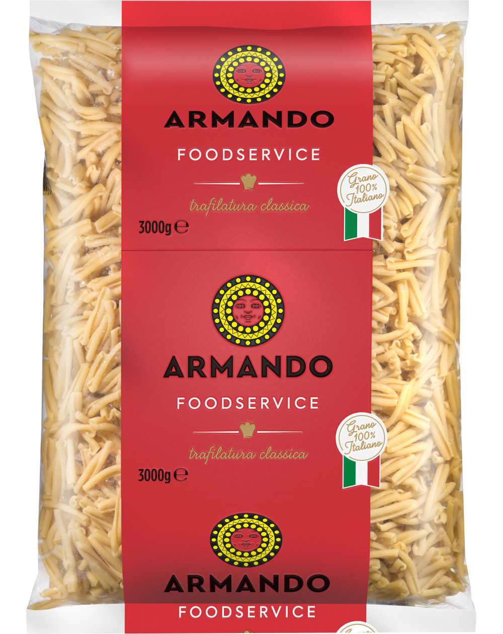 Pasta Armando Gastro Format Grano Armando Casarecce 4 x 3kg