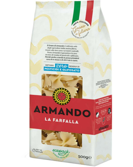 Pasta Armando Grano Armando "La Farfalla" 12 x 500g