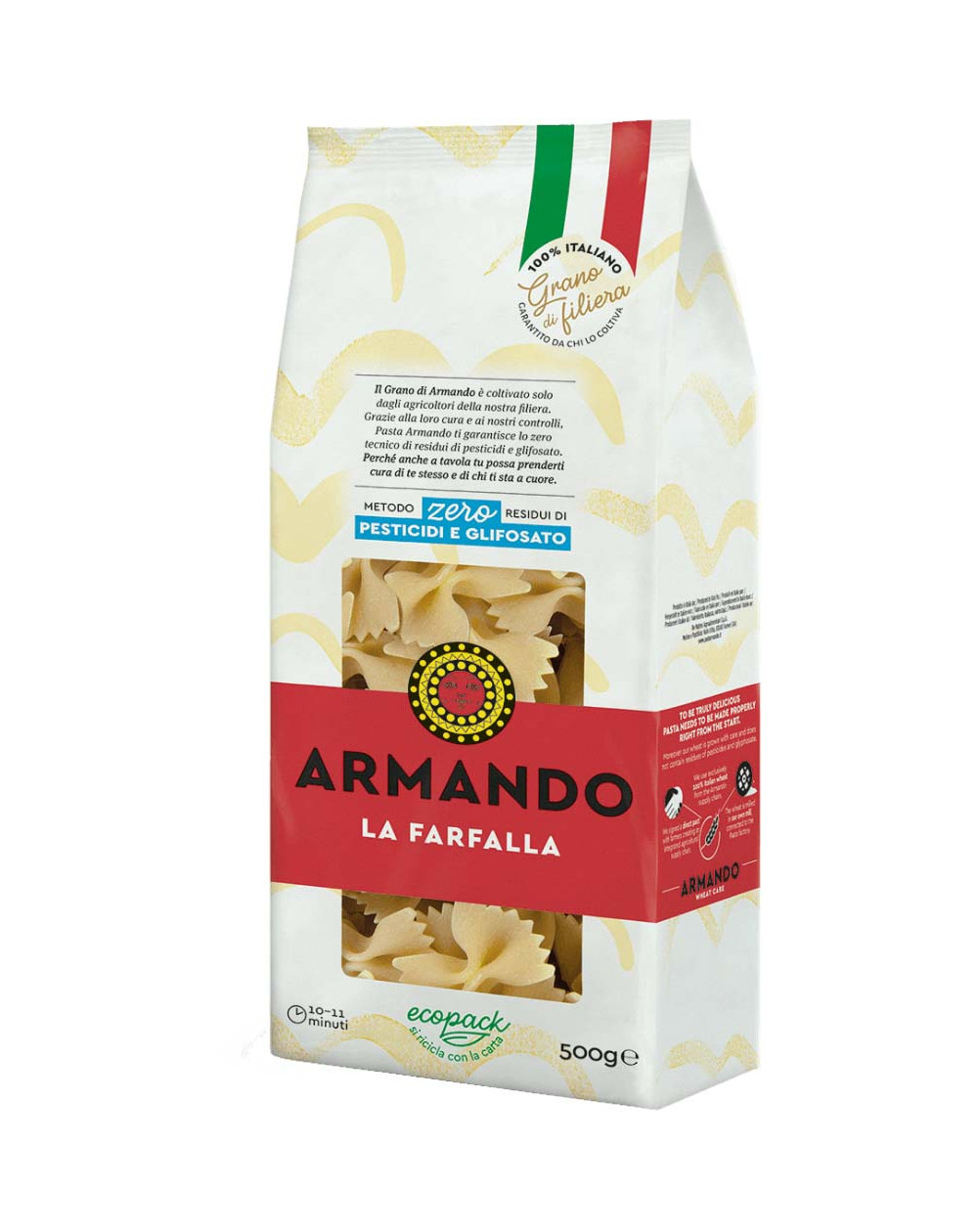 Pasta Armando Grano Armando "La Farfalla" 12 x 500g