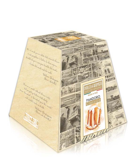 Panettone VINTAGE DDR Pandoro Classico, 750g, cod. 47143 (VB)