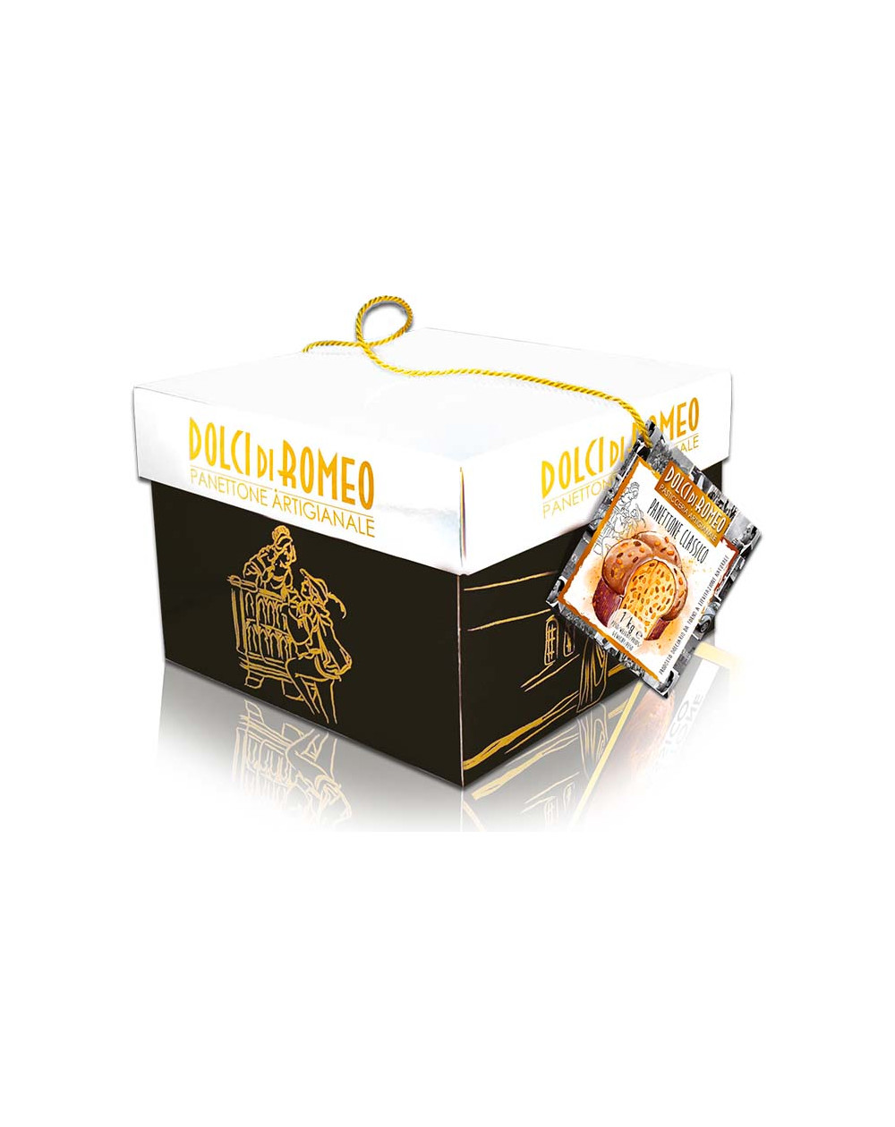 Panettone LUXURY DDR Panettone Classico, 1kg, cod. 47097 (VB)