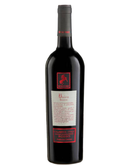 Rotwein Unico Senator IGP Calabria Rosso 2013