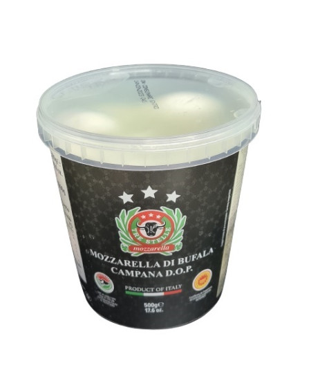 Büffelmozzarella Mozzarella di Bufala D.O.P. bocconcini da 10 x 50g (VB)