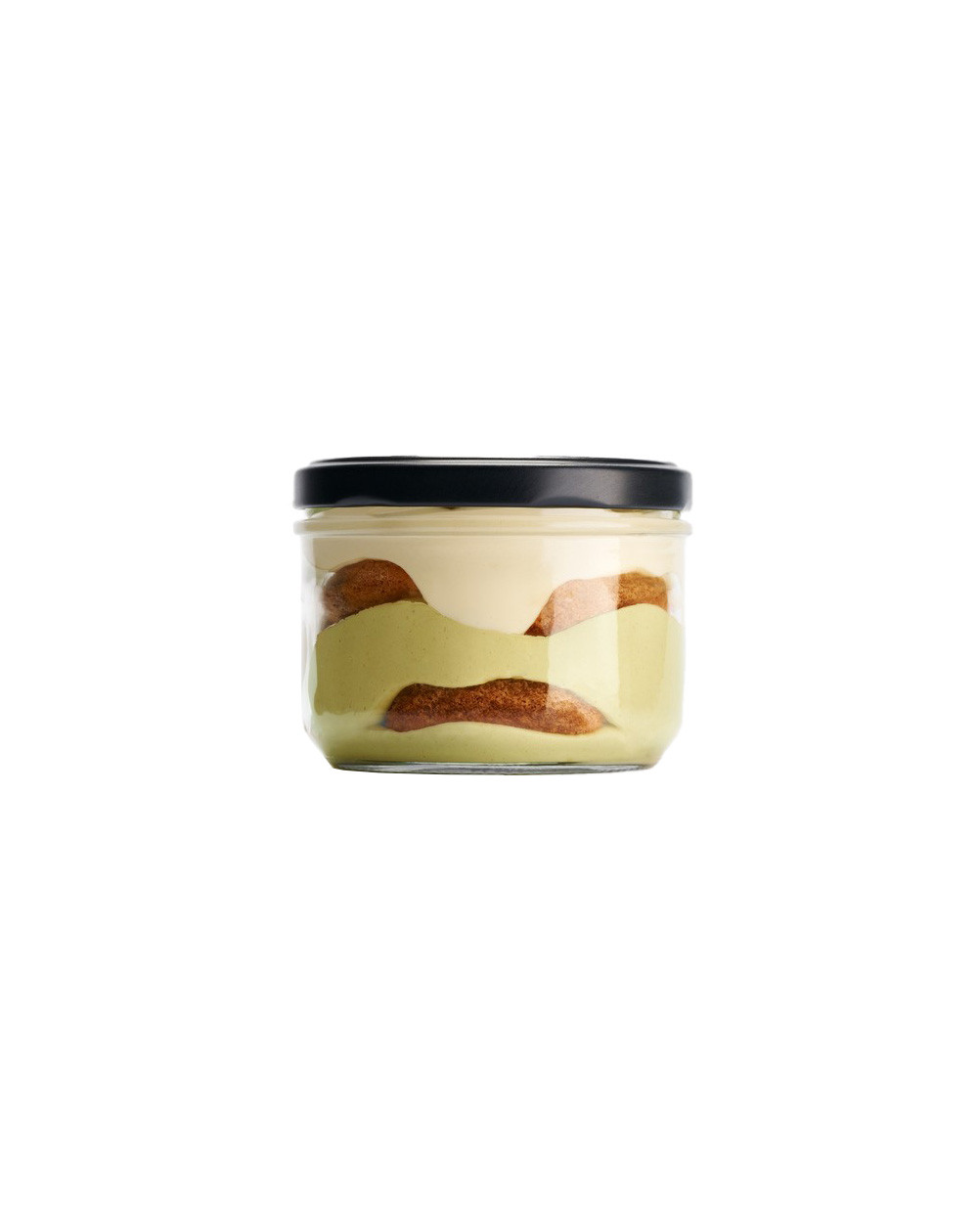 Einzelportionen Tiramisù classico al caffè/pistacchio, 115g, Krt. à 12 Stk.