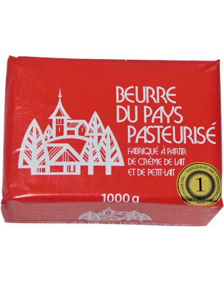 Butter Butter Du Pays Pasteurisé 1kg