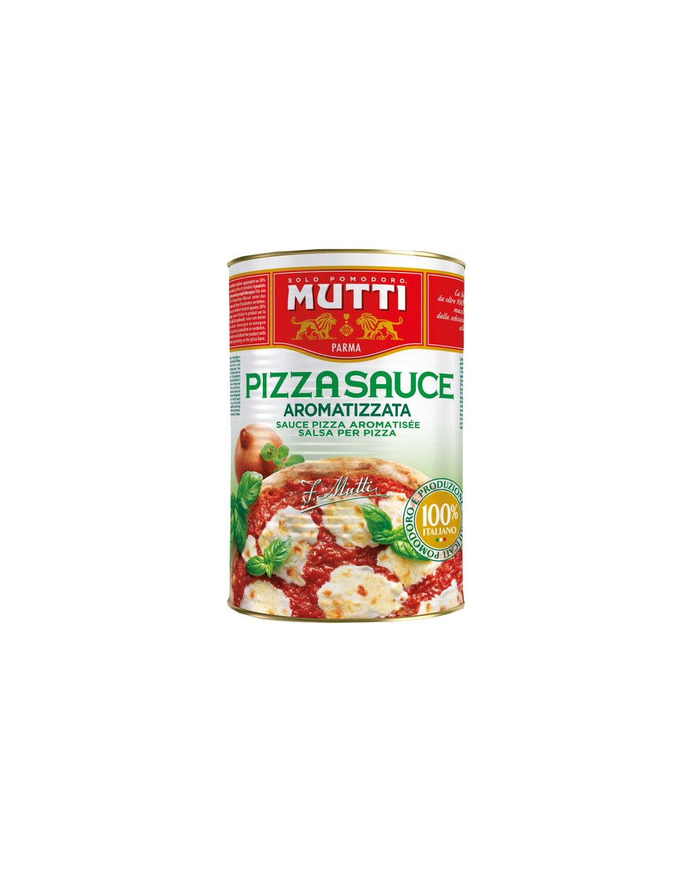 Pizzasauce Mutti Pizza Sauce aromatisiert 3 x 4100g