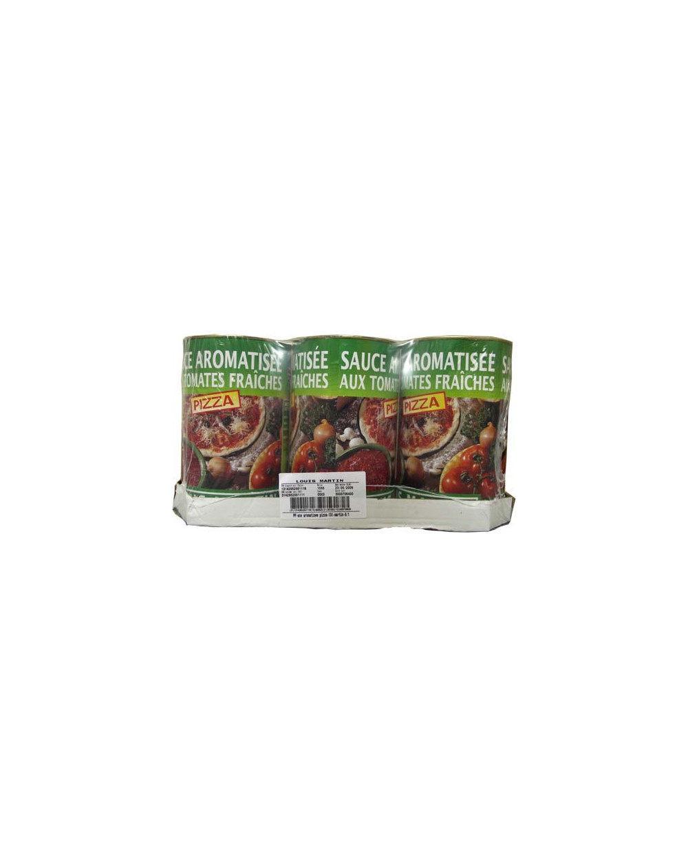 Pizzasauce Pizzasauce  Louis Martin 3 x 4150g