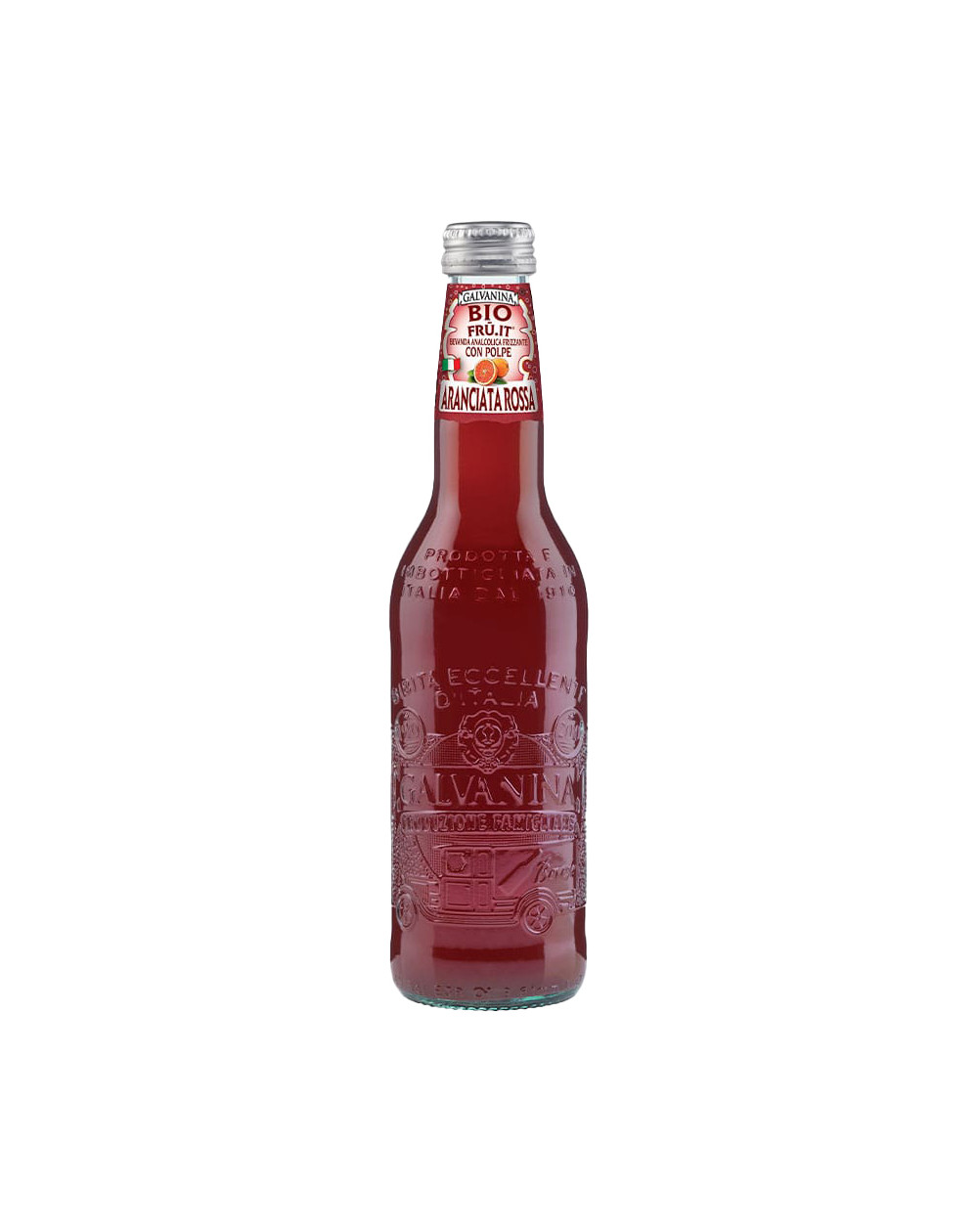 Süssgetränke BIO Galvanina Aranciata Rossa 12 x 35,5cl Glas