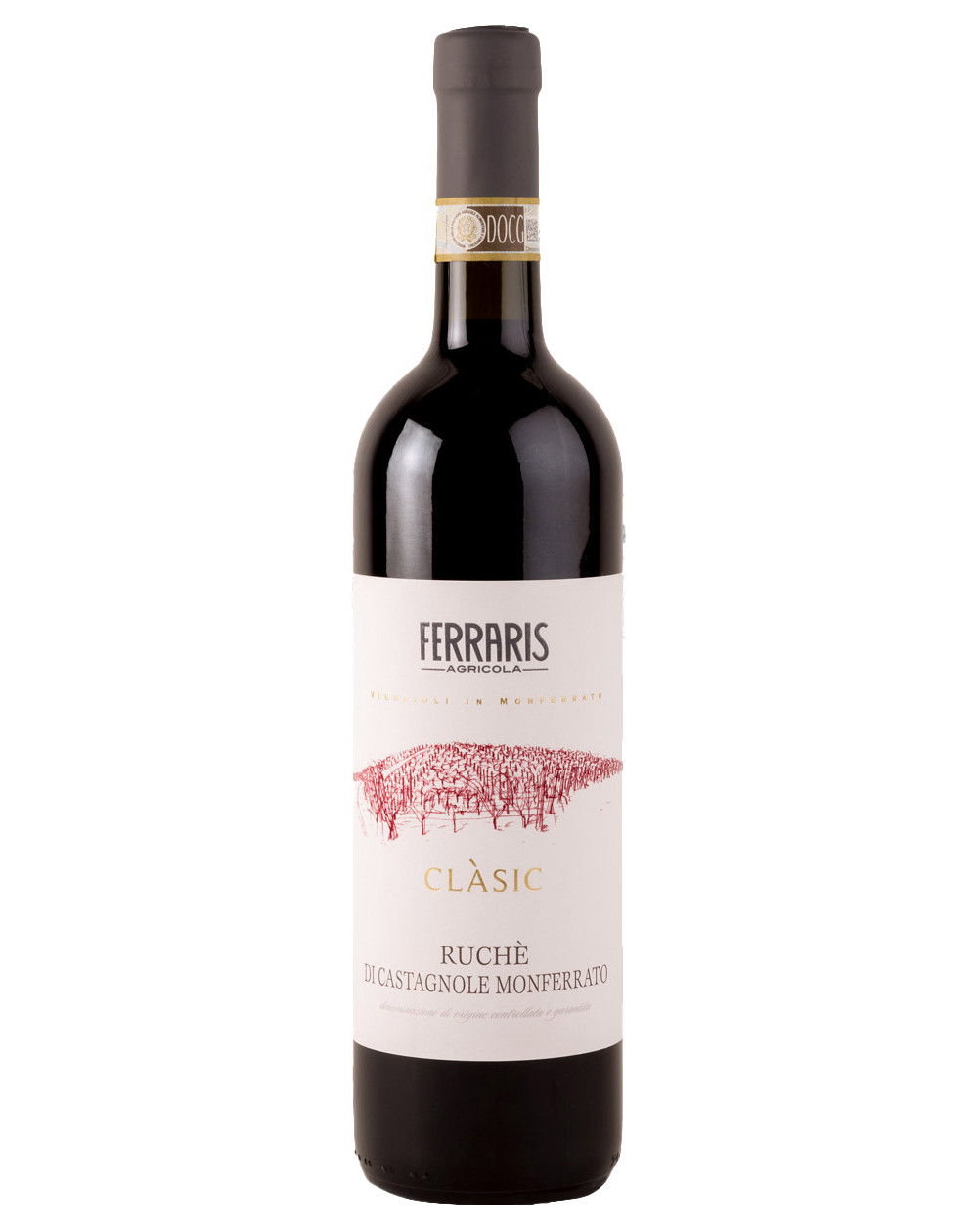 Rotwein "Clàsic" Ruchè di Castagnole Monferrato DOCG 75cl 2021