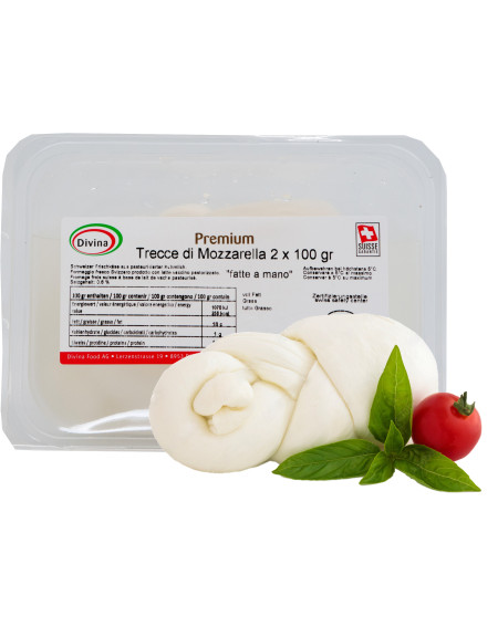 Salatqualität Trecce di Mozzarella 2 x 100g