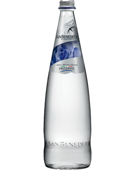 Mineralwasser Acqua San Benedetto PRESTIGE, frizzante, 20 x 50cl Glas