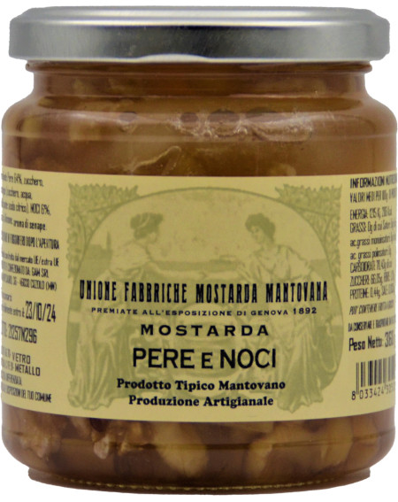 Senffrüchte Mostarda di Pere e Noci 6 x 360g