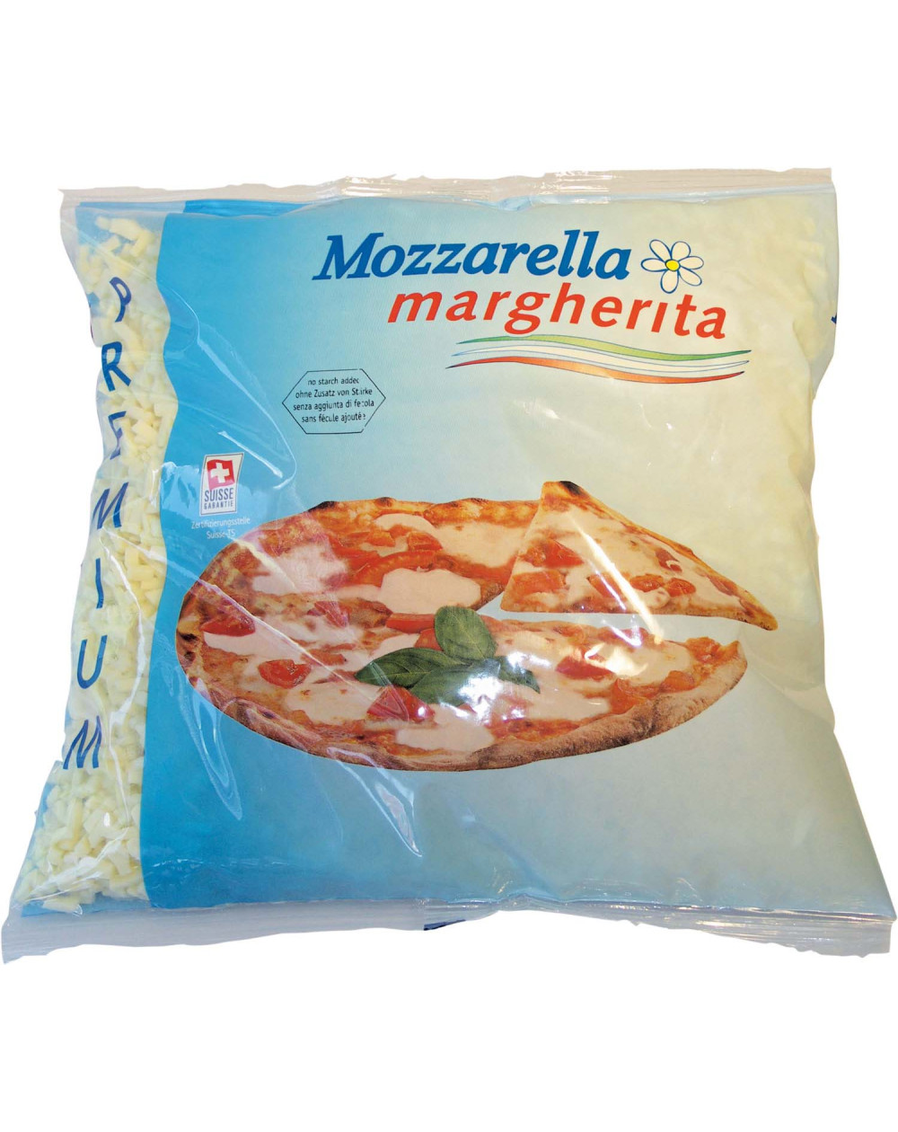 Pizzaqualität Mozzarella Margherita Premium 2.5 kg