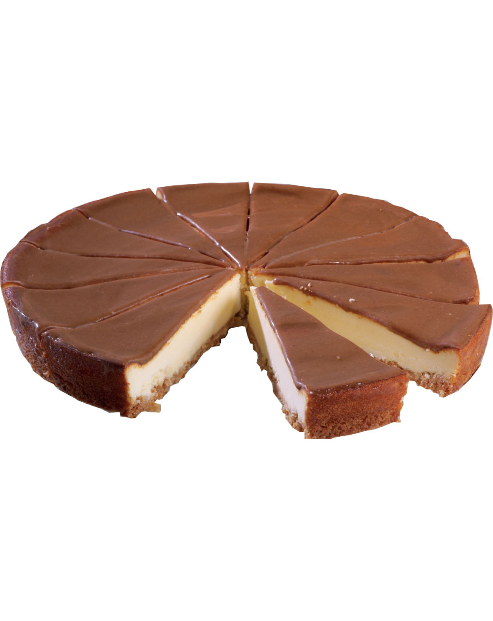 Torten Cheesecake Caramel 1400g precut