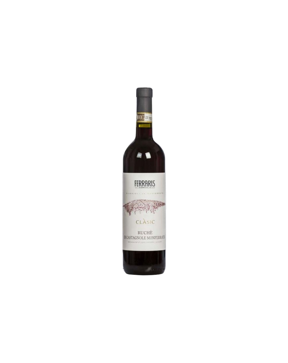 Rotwein "Clàsic" Ruchè di Castagnole Monferrato DOCG MAGNUM