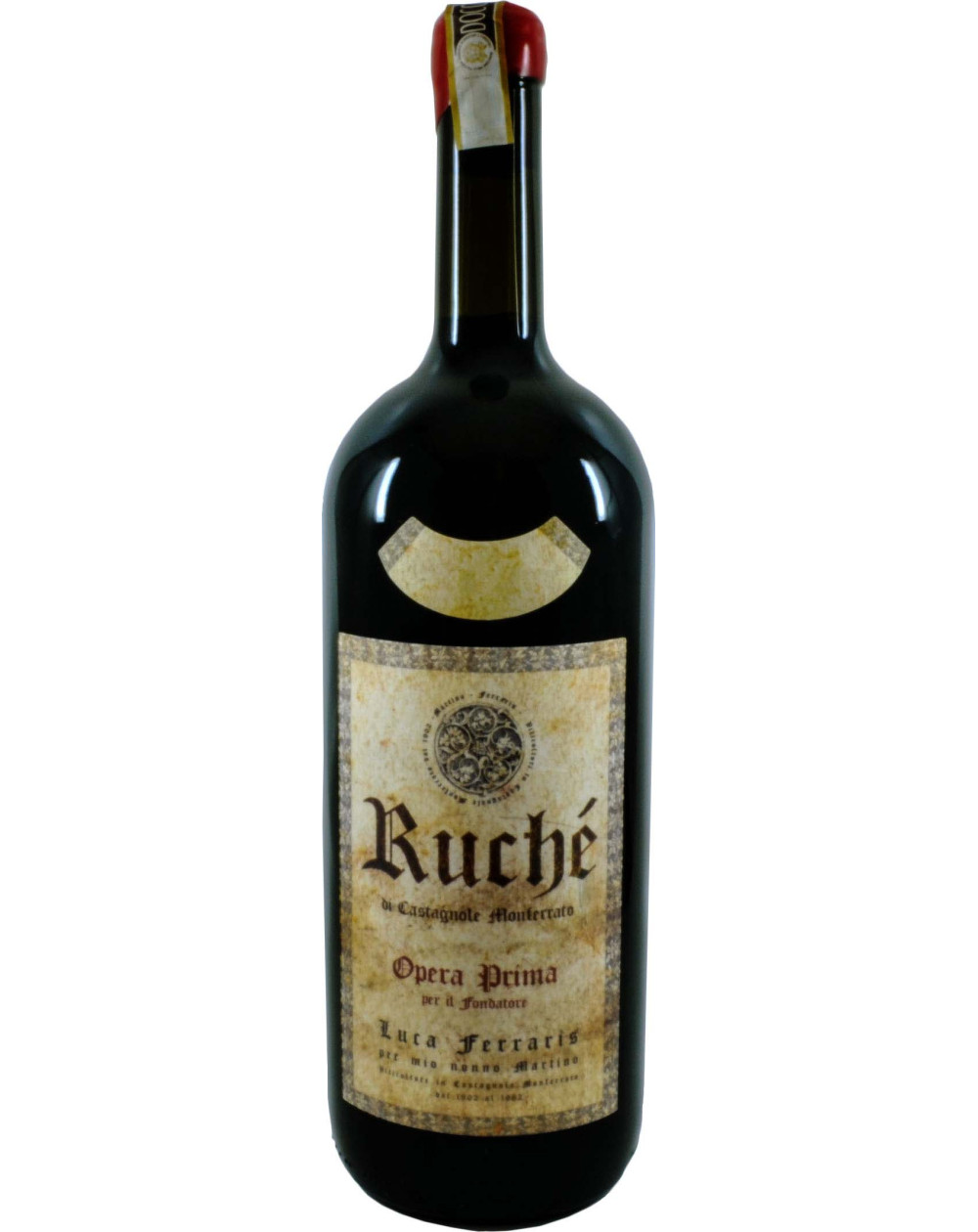 Rotwein "Opera Prima" MAGNUM Ruchè di Castagnole Monf DOCG 150cl 17