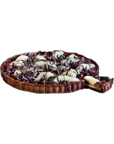 Torten Tart Pere e Cioccolato 1400g (VB) precut