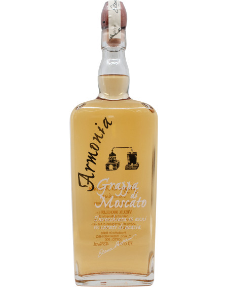 Grappa Grappa Armonia Moscato 43%, 70 cl