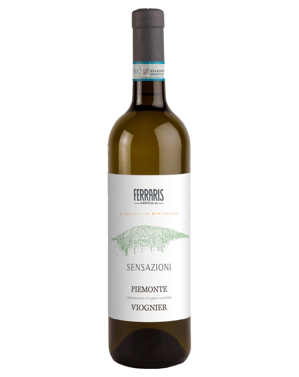 Weisswein "Sensazioni" Piemonte Viognier DOC 75 cl 2022