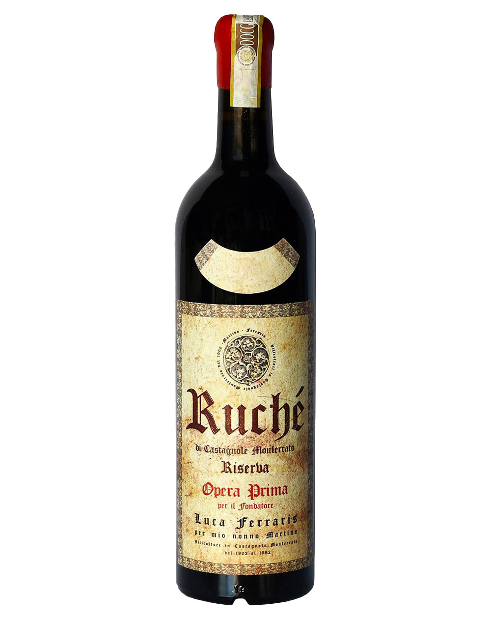 Rotwein "Opera Prima" Ruchè di Castagnole Monferrato DOCG 75cl 2020