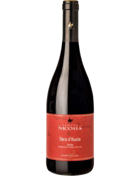 Rotwein Nero D'Avola DOC "Fondo Filara" BIO, 2022