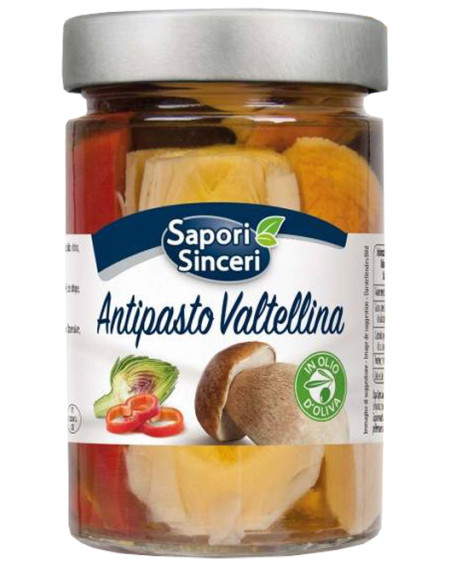 Gemüsemischungen Antipasto Valtellina in olio d'oliva 6 Stk. à 327ml