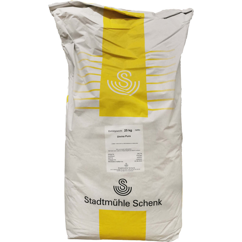 Weissmehl Divina Più Cereali 25kg