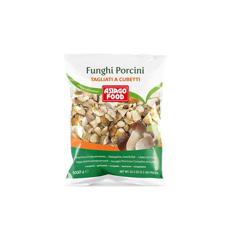 Steinpilze Steinpilze Gewürfelt Tiefgefroren 6 x 1kg TK