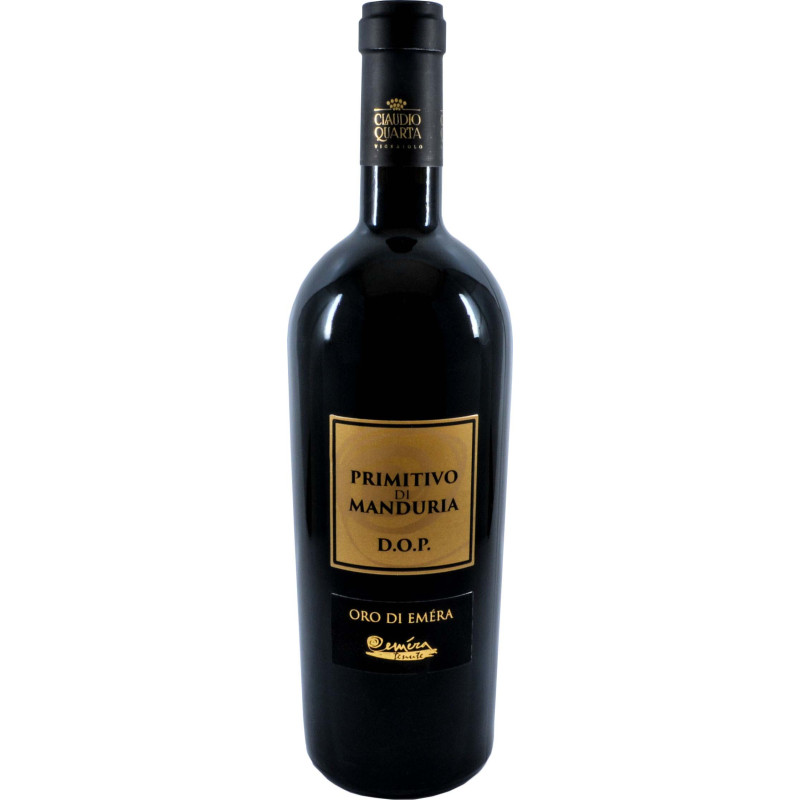 XXL Primitivo di Manduria ORO di Emèra DOP 2021 Doppelmagnum 3lt