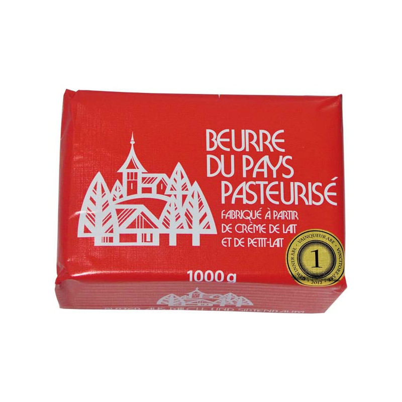 Butter Butter Du Pays Pasteurisé 1kg
