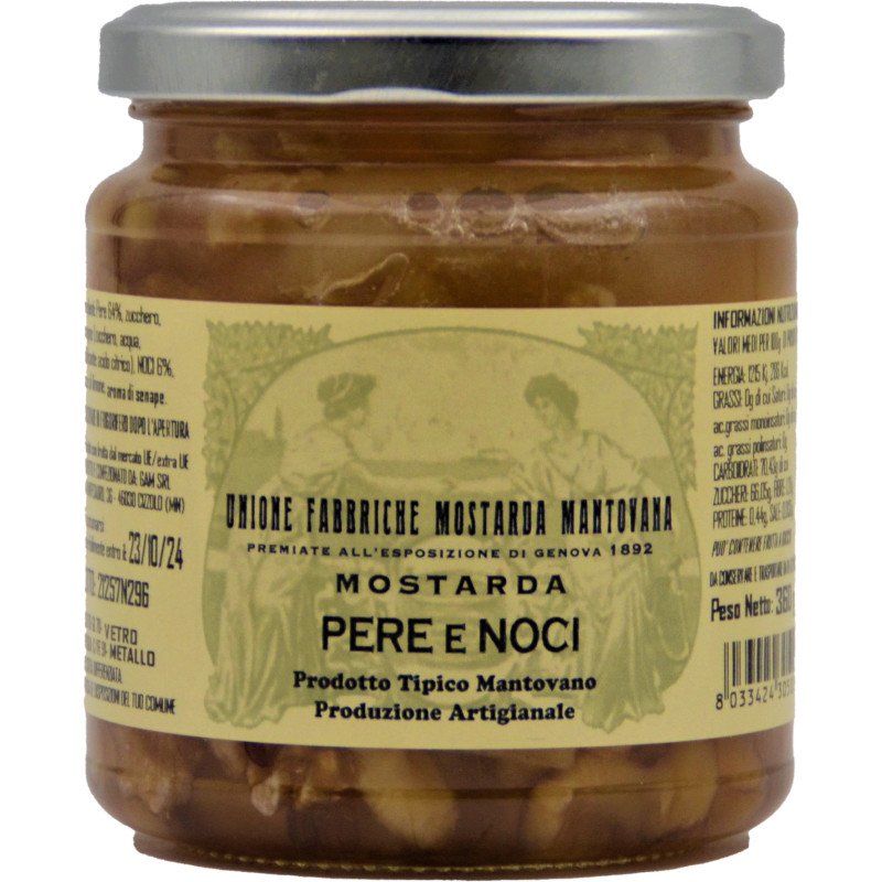 Senffrüchte Mostarda di Pere e Noci 6 x 360g