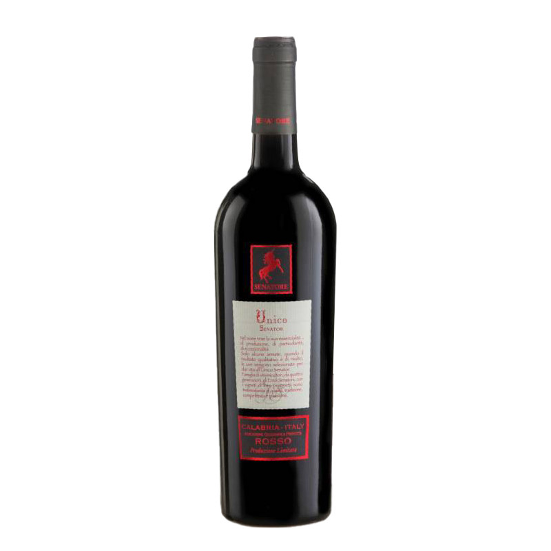 Rotwein Unico Senator IGP Calabria Rosso 2015