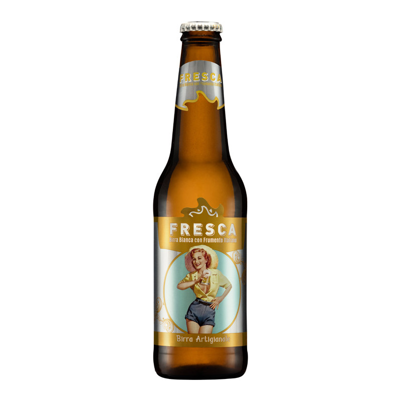 Bier Fresca Birra artigianale bianca 4°, 24 x 33cl
