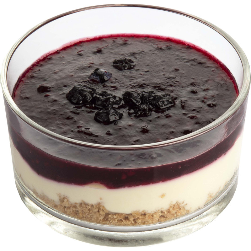 Einzelportionen Cheesecake Mirtilli "Quadrifoglio" 12 x 110g