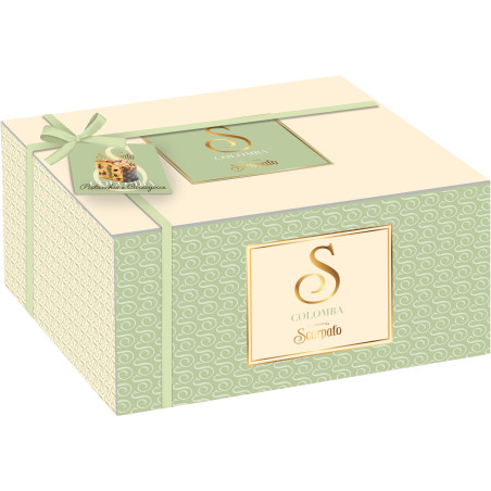 Colomba 83011 Colombe Pistacchio verde & gocce ciocc. 900gr