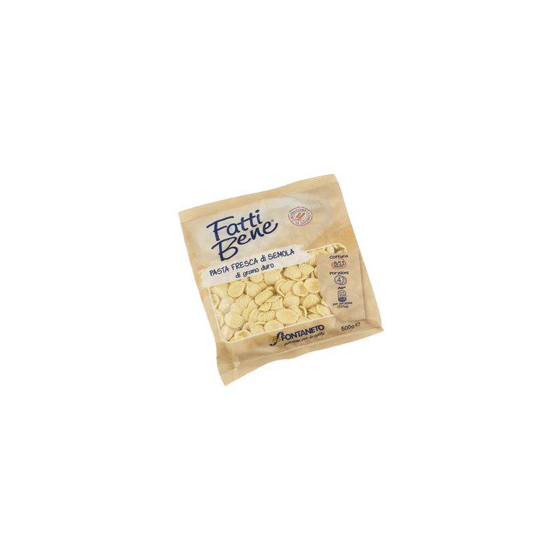 Pasta frisch "Fatti Bene" Le Orecchiette Fontaneto 12 x 500g (OP2) (VB)