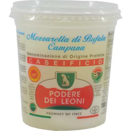 Büffelmozzarella Mozzarella Bufala Campana DOP 20 x 100g (Eimer) (VB)
