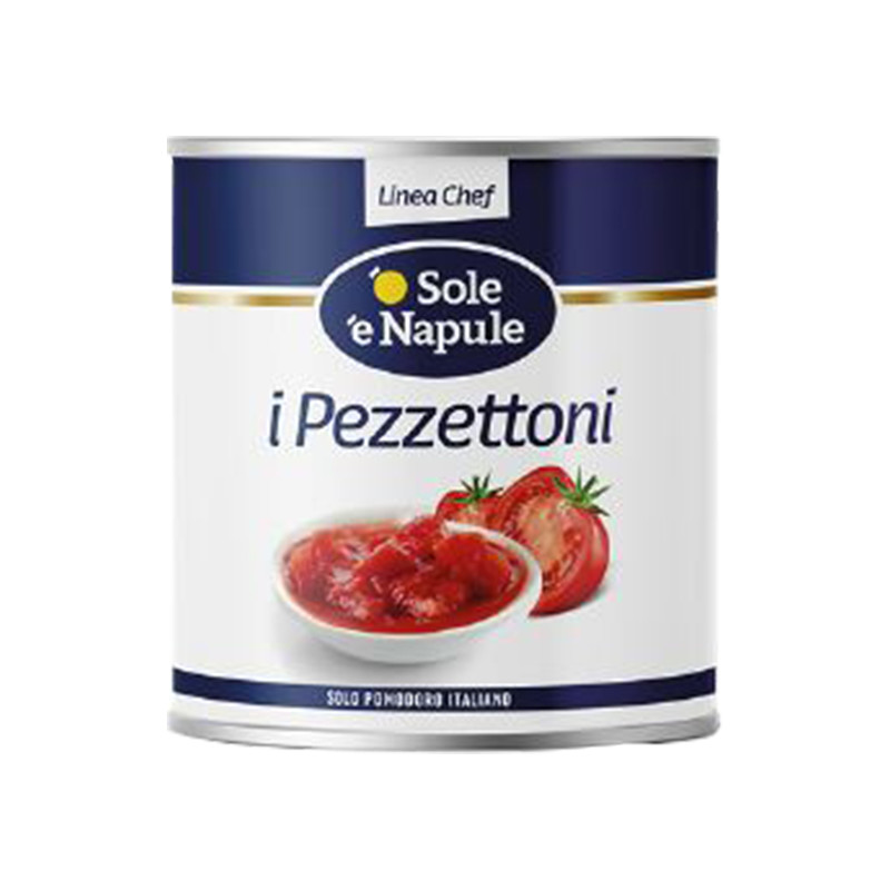 Polpa Pomodori "I PEZZETTONI", Krt. à 6 x 2500g