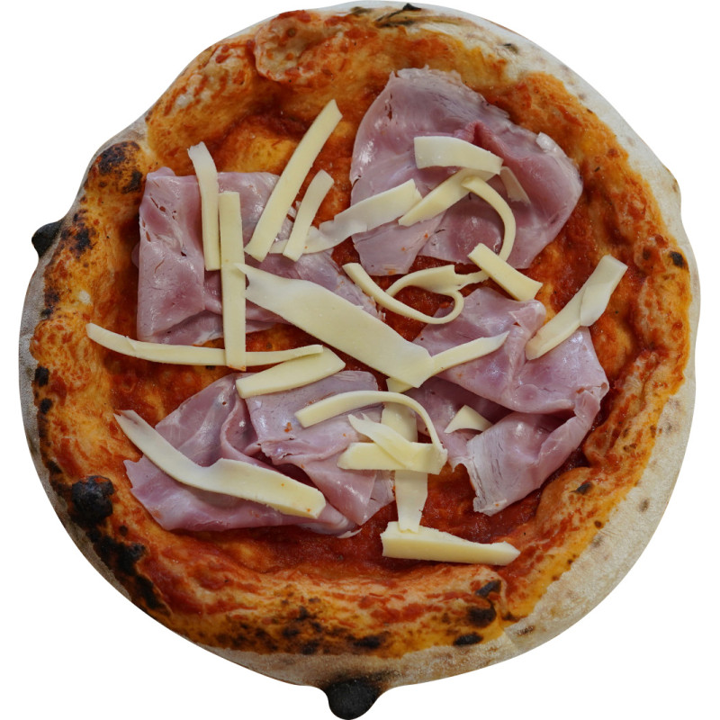 Pizza Pizza Napoli Prosc. Cotto, ca. 30 cm/490gr, Krt. à 6 Stk.,TK