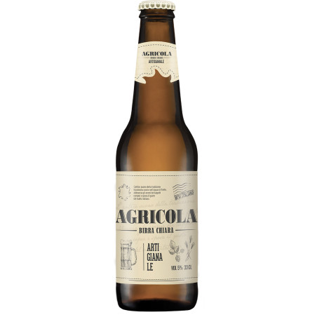 Bier Agricola Birra artigianale chiara 5°, 12 x 66cl
