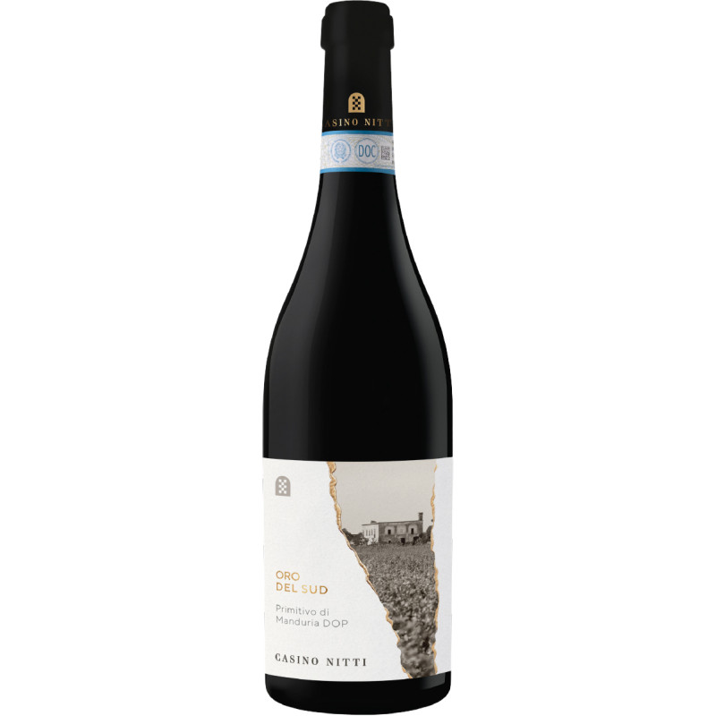 Rotwein ORO DEL SUD Primitivo di Manduria DOP 2021