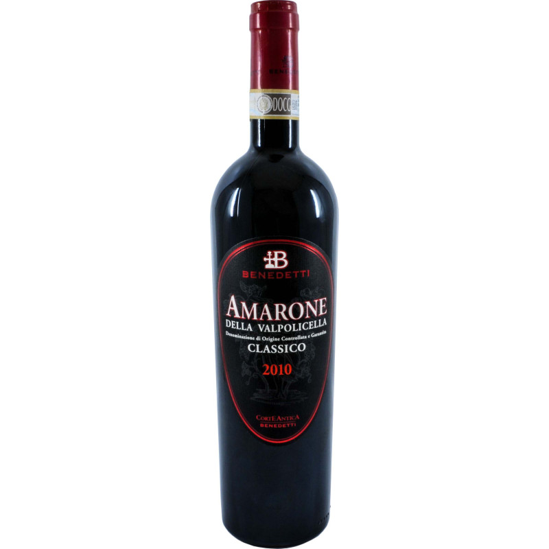 Rotwein Amarone Della Valpolicella DOCG Classico "Benedetti" 2018