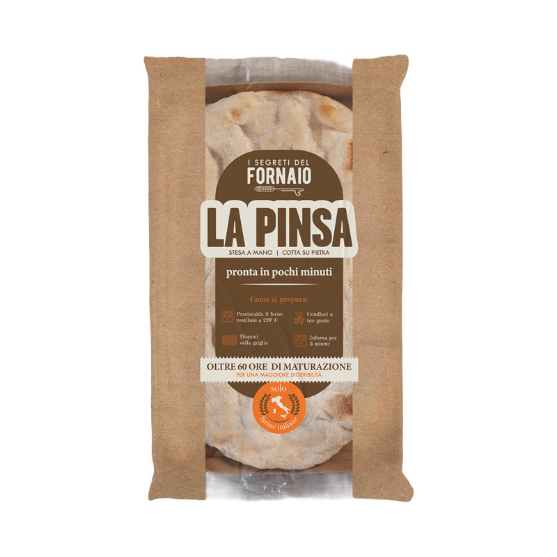 Pizza Pinsa L (33x22 cm), TK, Karton à 30 x 235gr