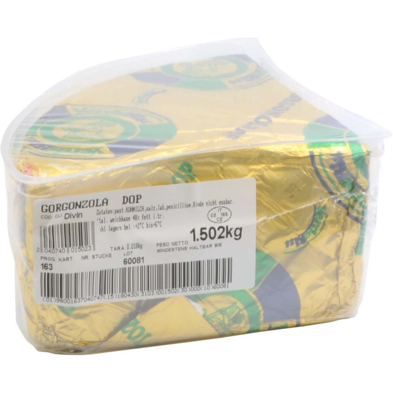 Gorgonzola Gorgonzola DOP ohne Rinde ca. 1.2kg
