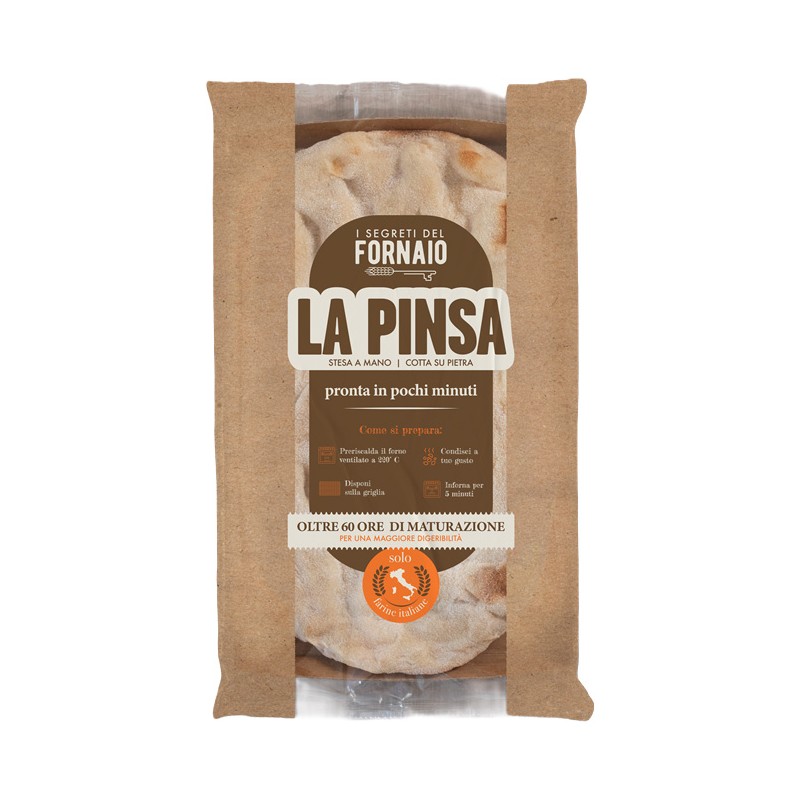 Pizza Pinsa L (33x22 cm), TK, Karton à 30 x 235gr